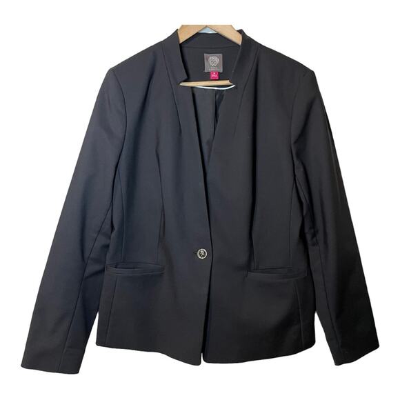 Vince Camuto Black Business Formal Blazer 16 - Picture 1 of 5